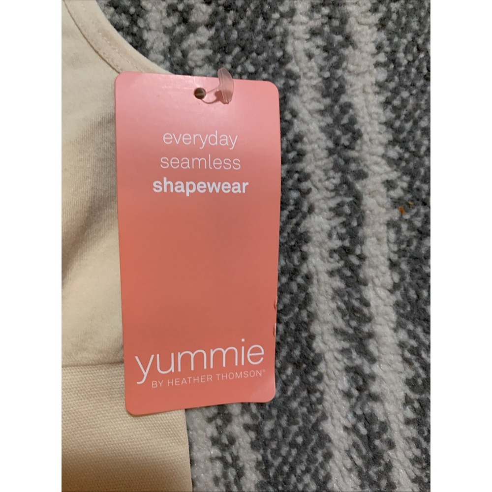 NWT Yummie Tummie by Heather Thomson Boyfriend Nude Shaping Tank Top 1X /2X - Picture 3 of 5